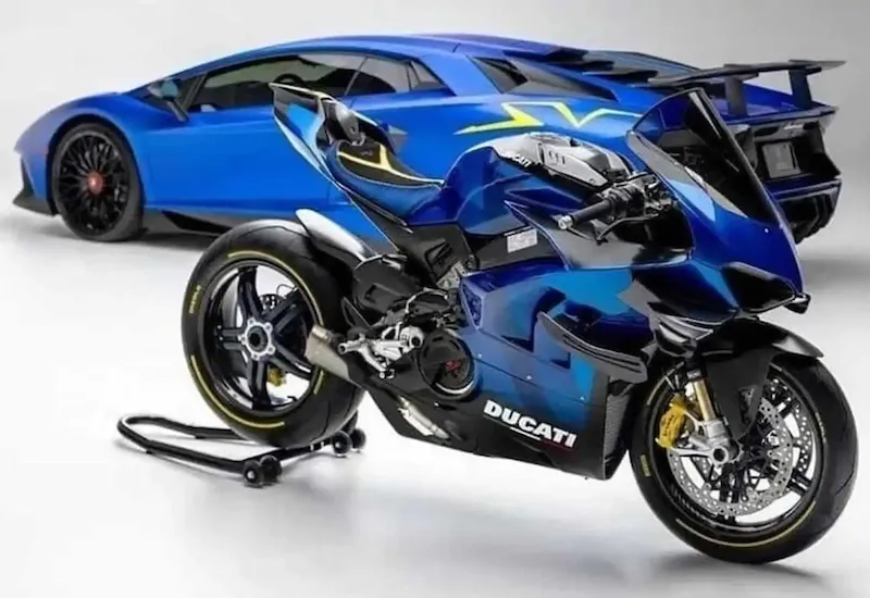 Sự hợp tác giữa Ducati và Lamborghini trong thiết kế siêu xe
