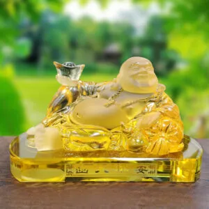 Tượng Để Xe Ô Tô Phong Thủy, Đồ Trang Trí Ô Tô Tăng Bình An