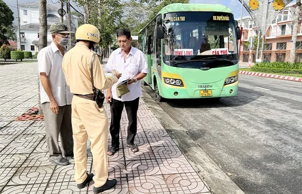 Tăng cường kiểm soát an toàn giao thông đường bộ tại địa bàn tỉnh