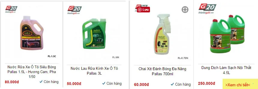 Dung dịch chuyên dụng dọn nội thất ô tô