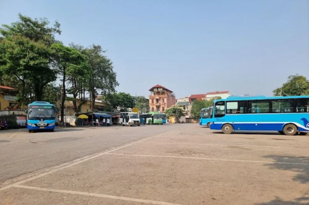 Hình ảnh bến xe Sơn Tây ngày nay