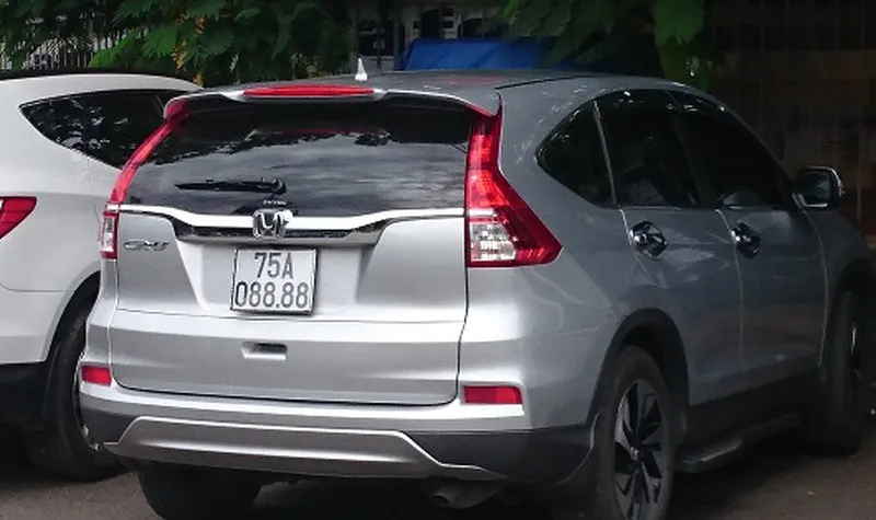 Biển số xe Thừa Thiên Huế có ký hiệu mã số đầu là 75. (Ảnh: Internet)