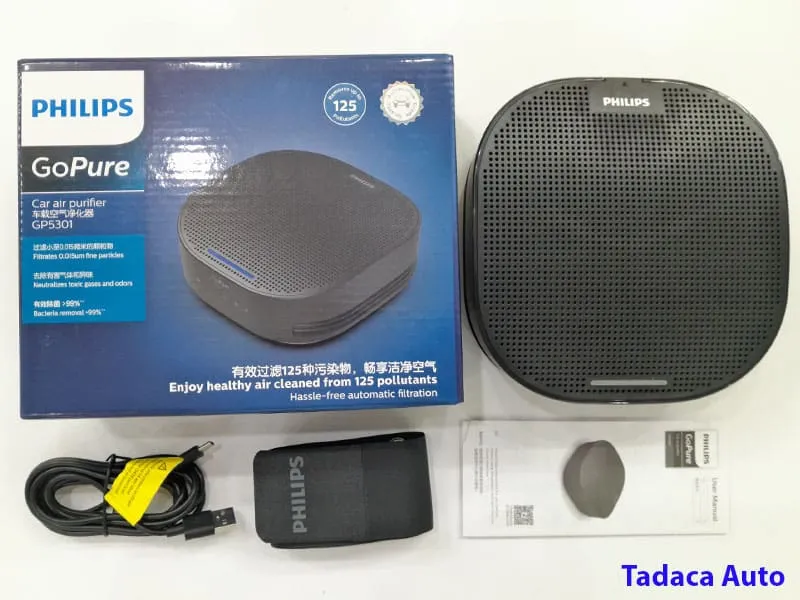 Thông số kỹ thuật máy lọc không khí ô tô Philips 5301 từ nhà sản xuất