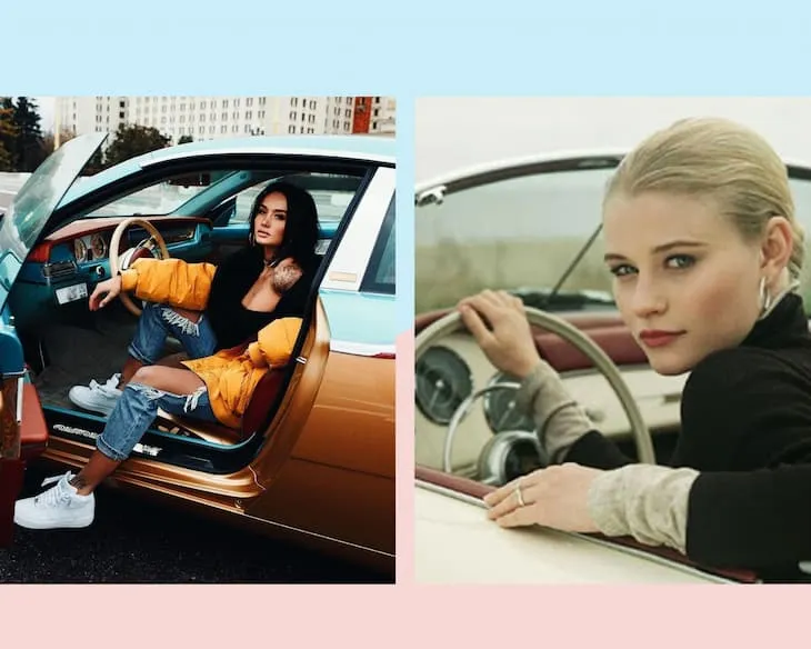 Tạo dáng chụp ảnh với ô tô - vị trí ngồi là một gợi ý hay ho đáng để thử