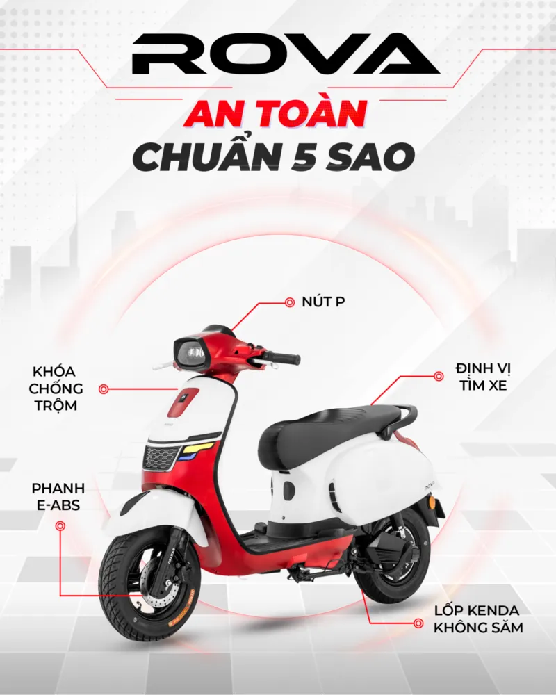 Osakar Rova mang phong cách Châu Âu thời thượng với động cơ 1000W mạnh mẽ