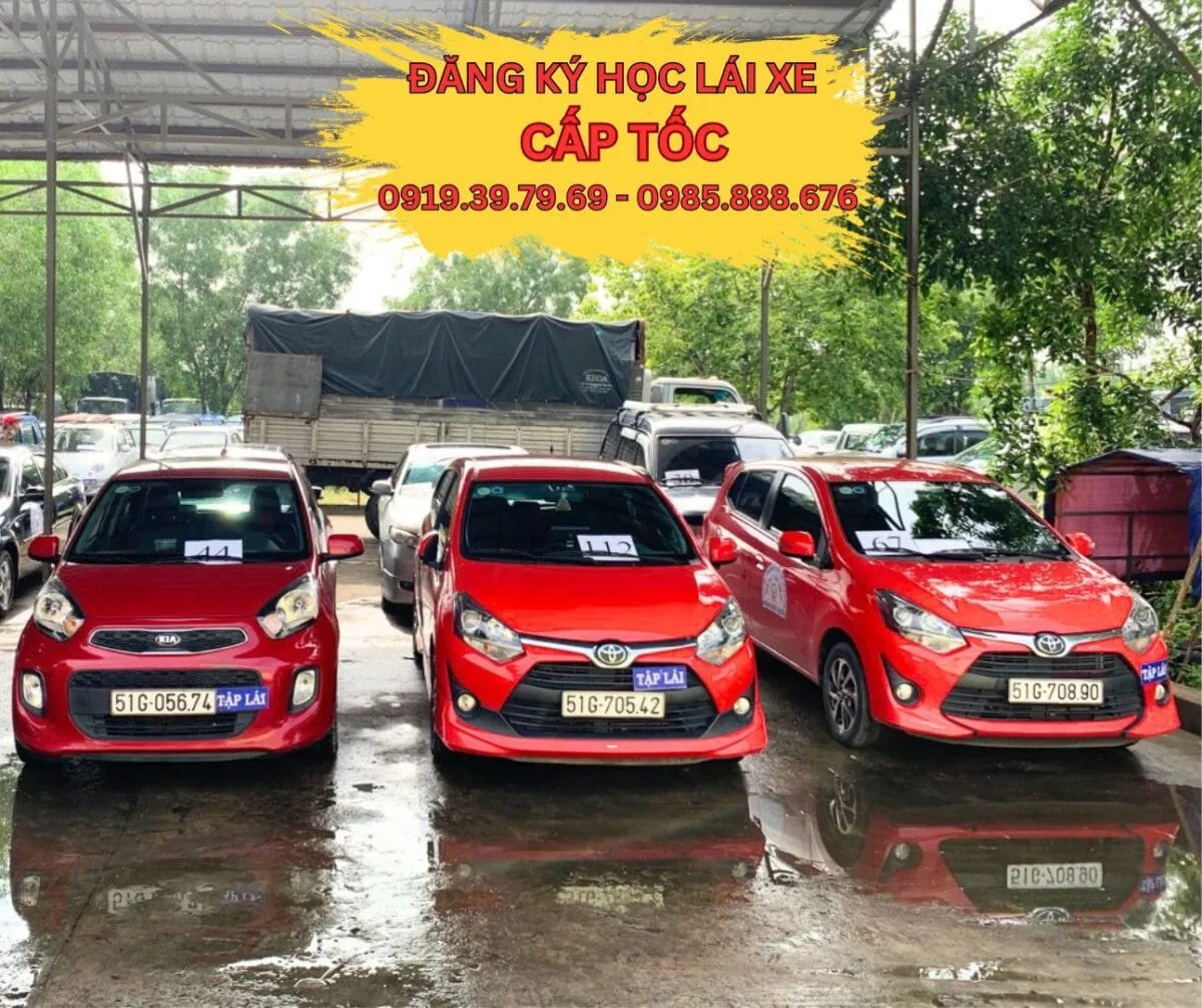 Xe tập lái – Trung Tâm Tiến Thành