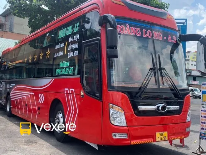Xe Hoàng Long (Đỏ) : Xe đi Vinh - Nghệ An chất lượng cao từ Sài Gòn
