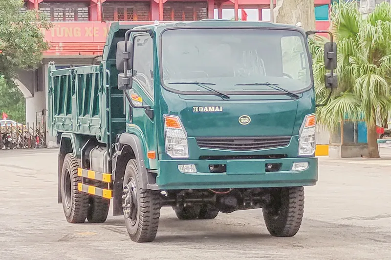 Xe ben Hoa Mai 7.75 tấn 2 cầu chuyên dụng địa hình đồi núi