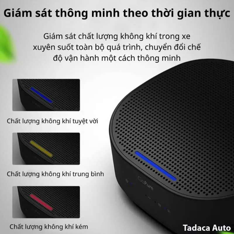 Máy lọc không khí ô tô Philips giúp loại bỏ mùi hôi và vi khuẩn hiệu quả