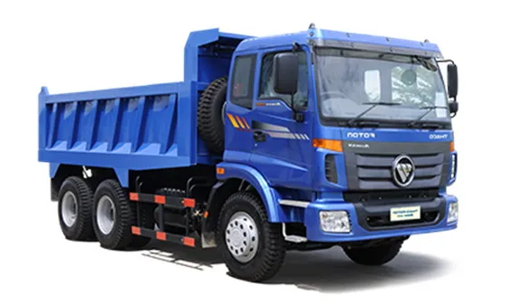 Khoang lái của một chiếc xe ben Thaco Auman hạng nặng