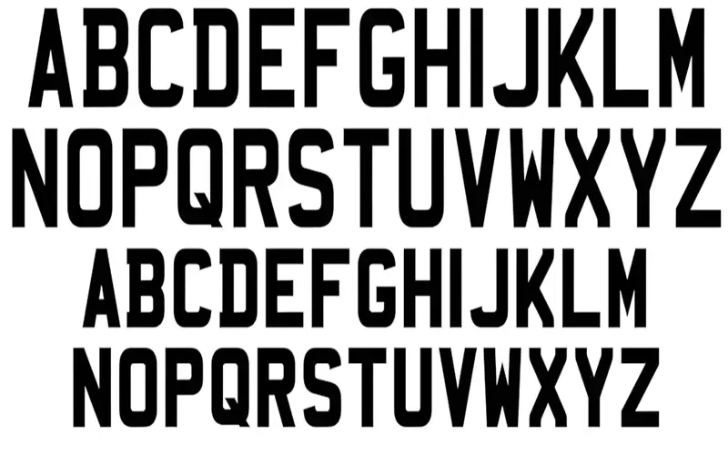 Tổng thể font Mandatory, nổi bật tính dễ đọc và bảo mật