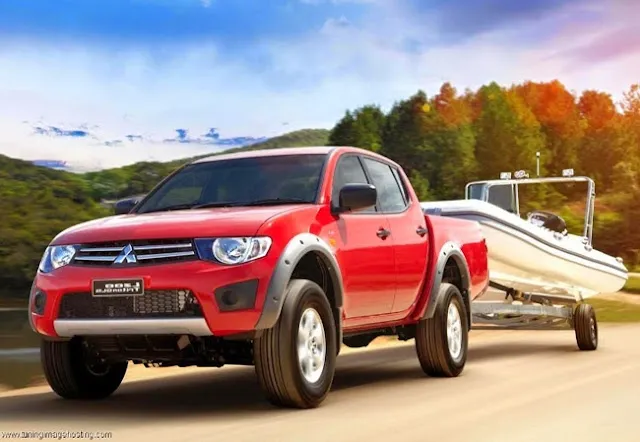 Hình ảnh tổng thể xe bán tải mitsubishi 2016 và chi tiết giá bán