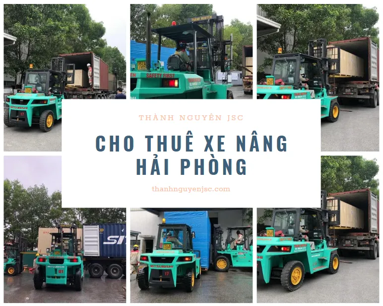 Hình ảnh vận hành xe nâng thực tế tại công trường
