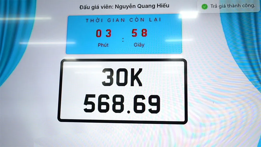 Hình ảnh minh họa cho các lưu ý khi tham gia đấu giá biển số xe ô tô và phí biển số xe bán tải