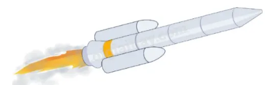 Hình ảnh minh họa tên lửa bay với vận tốc siêu thanh