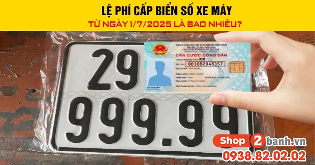 Năm 2026 lệ phí cấp biển số xe máy là bao nhiêu - 1
