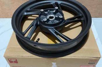 Mâm sau SH 125/160 đời 2020 - 2025 màu đen - Vành bánh sau xe SH 4 van chính hãng