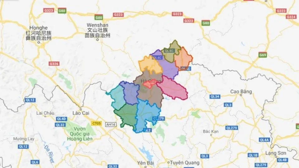 Toàn cảnh Hà Giang - Tỉnh có biển số xe 23