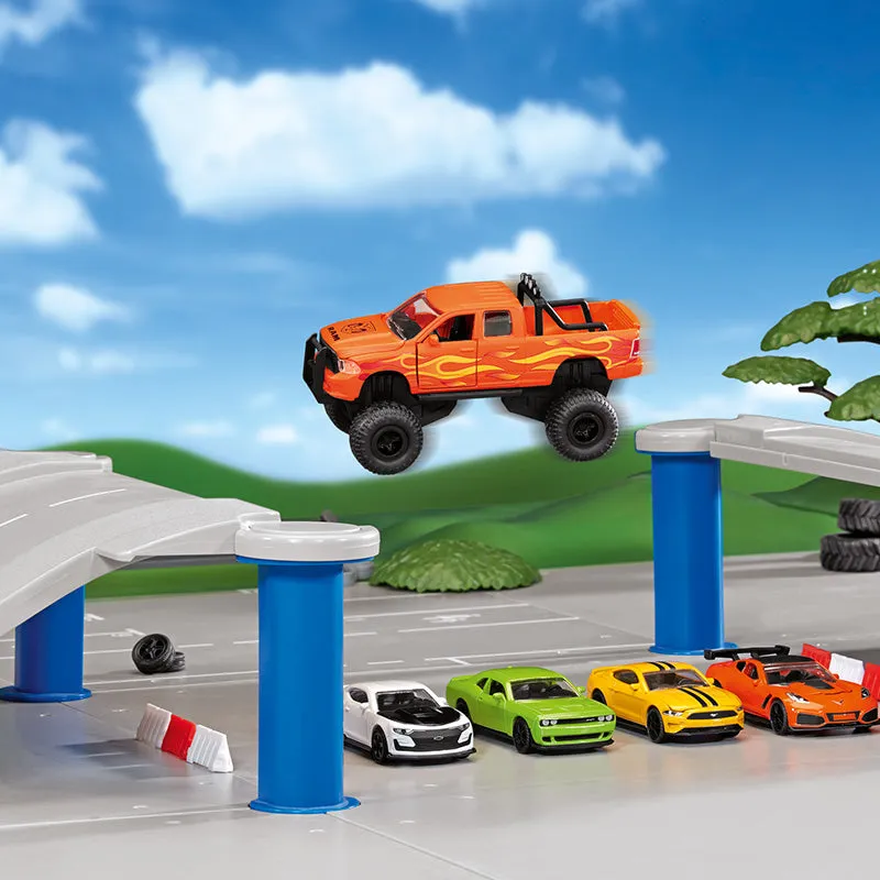 Góc nhìn từ trên xuống của mô hình xe Ram 1500 SIKU