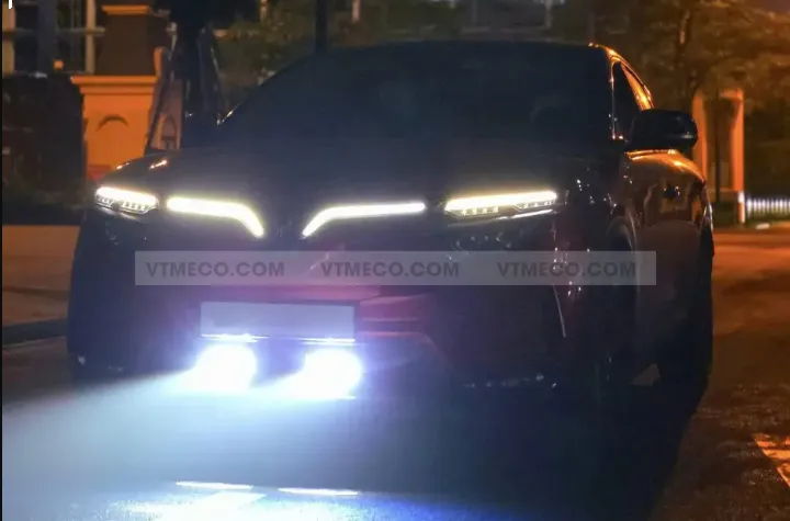 So sánh chùm sáng cos và pha của đèn gầm led trợ sáng ô tô