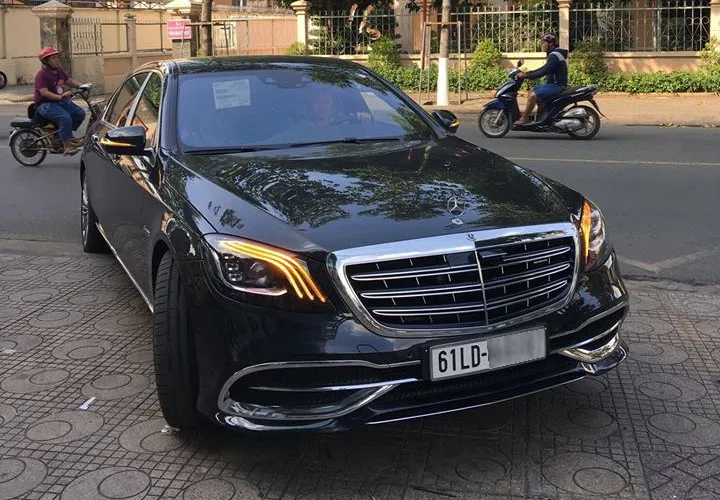 Chiếc Mercedes-Maybach S450 4Matic 2018 mang biển số Liên doanh