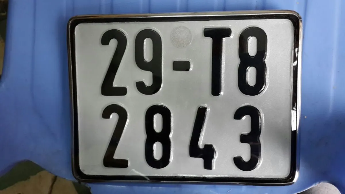 Lưu ý khi lắp đặt biển số xe Hà Nội