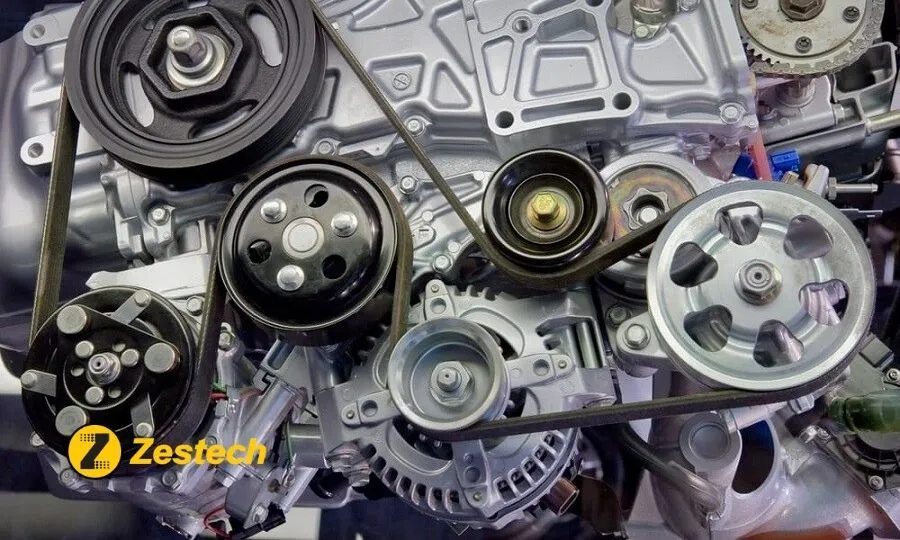 Sơ đồ lắp đặt các loại dây curoa ô tô phổ biến hiện nay