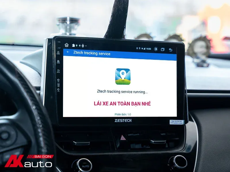 Cài đặt định vị xe từ xa cho màn hình android ô tô