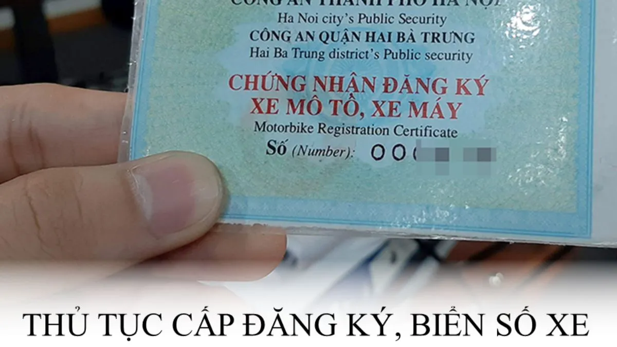 Hồ sơ đăng ký biển số xe