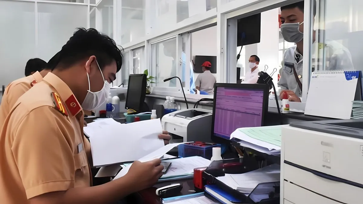 Quy trình đăng ký biển ô tô