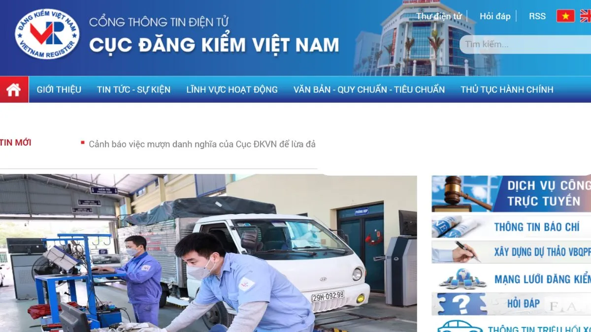 Truy cập trang tra cứu