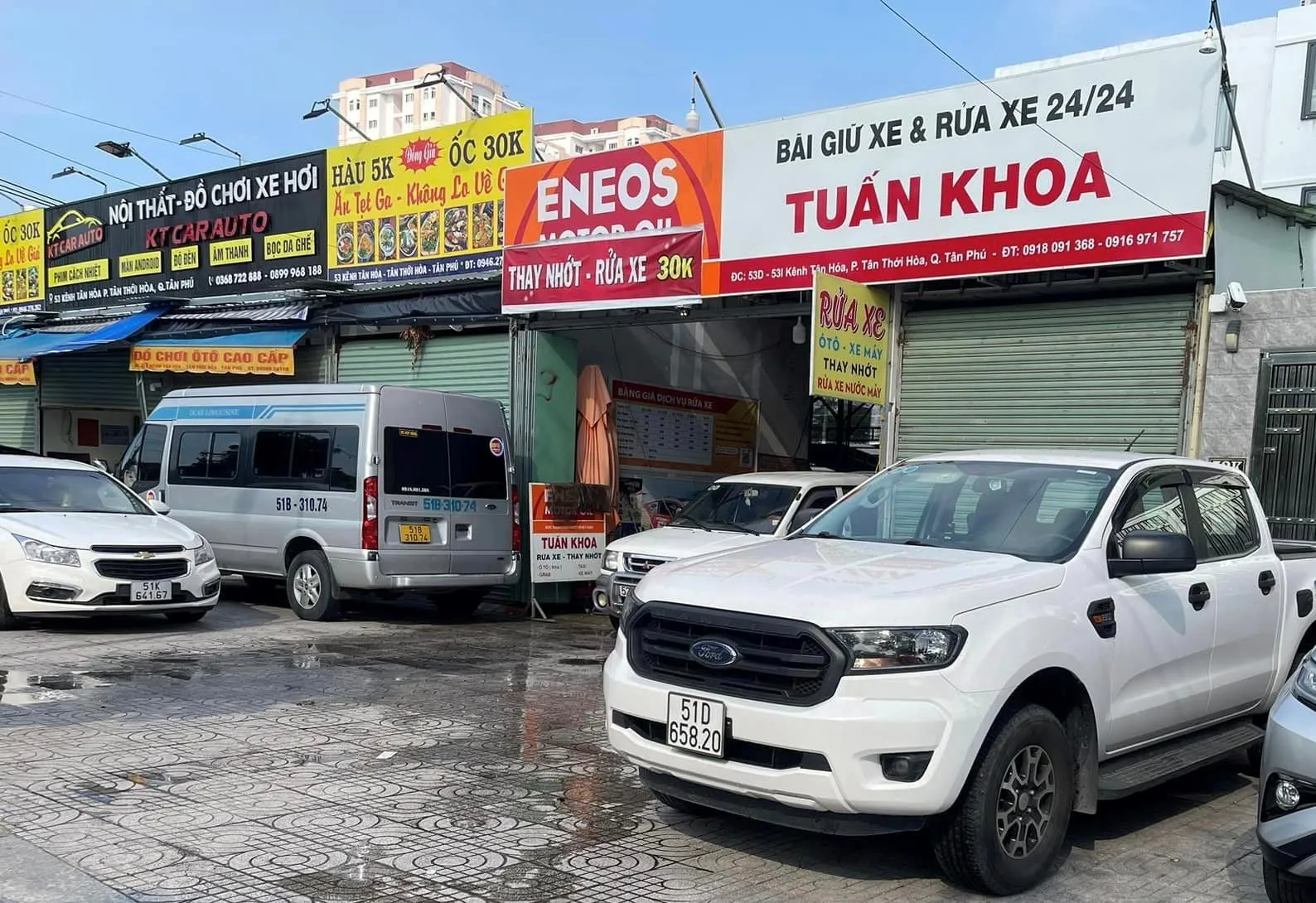 Hình ảnh liên hệ và thông tin Zalo của Công ty TNHH Cho Thuê Xe