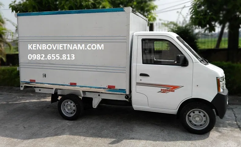 Xe Dongben thùng kín composite