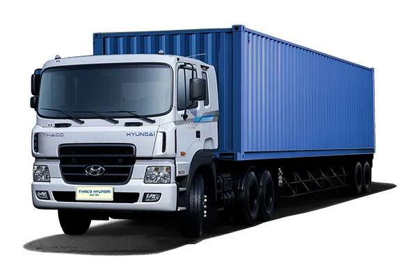 Xe đầu kéo Thaco Auman HD700 đang hoạt động