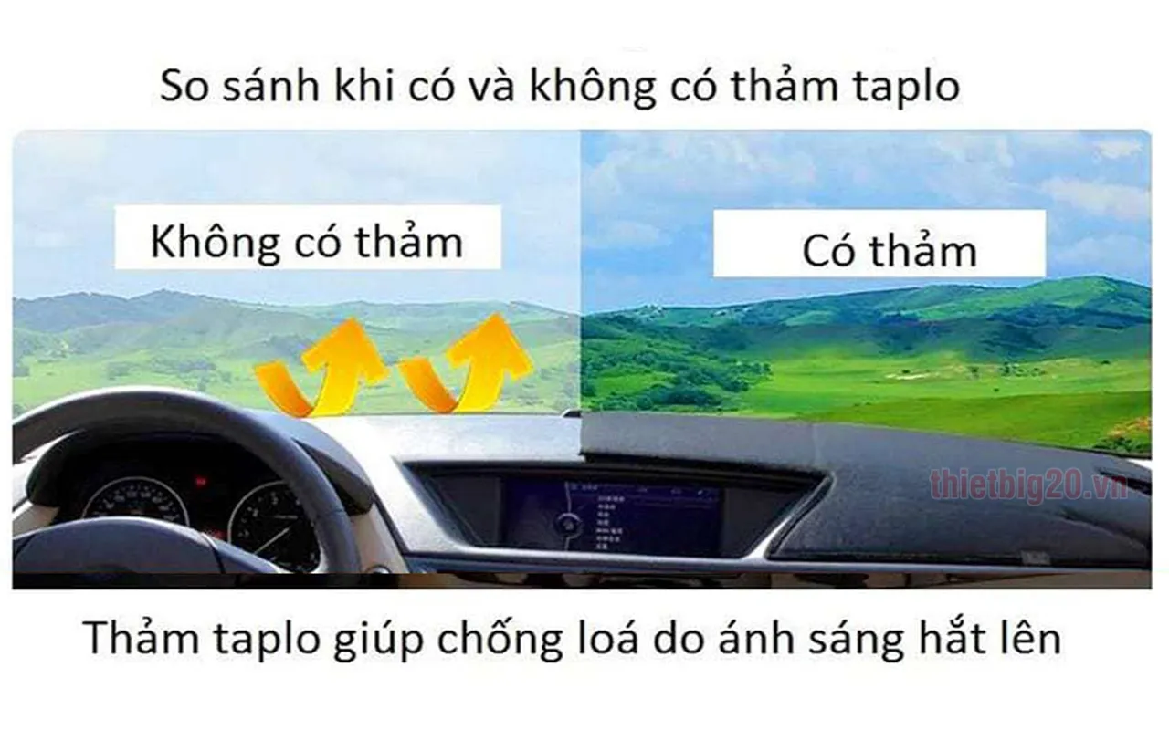 Thảm lót taplo ô tô cần được vệ sinh và thay thế định kỳ