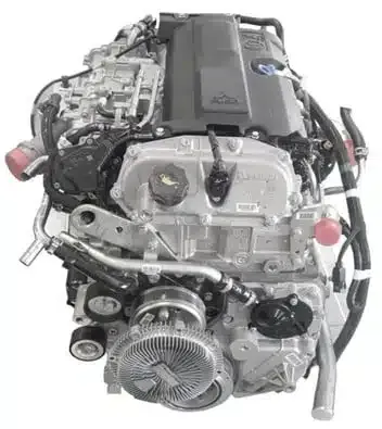 Khối động cơ Mitsubishi Fuso 4P10-KAT4 hiện đại, tuân thủ EURO 5