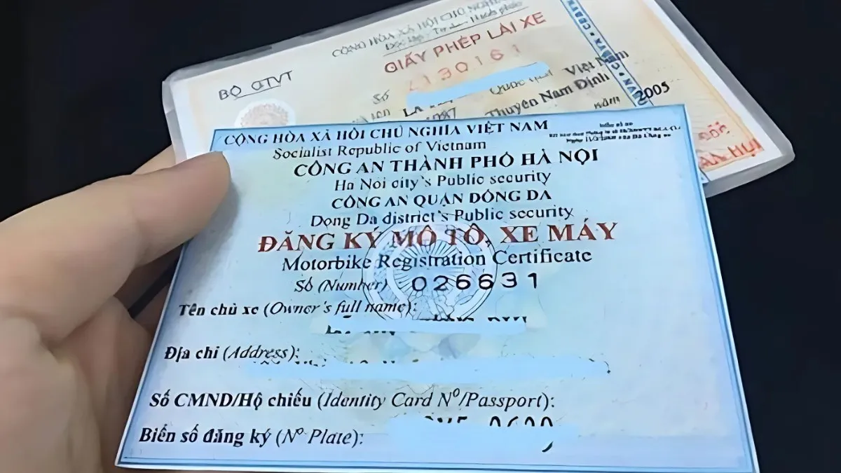 Nhận giấy chứng nhận đăng ký xe 49