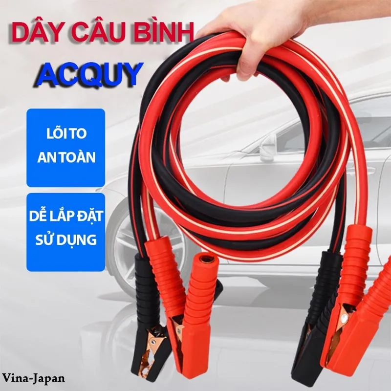 Chi tiết đầu kẹp răng cá sấu bằng đồng của dây câu bình ắc quy ô tô