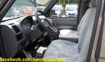 Nội thất cabin xe bán tải Kenbo Van 950Kg với thiết kế như xe du lịch