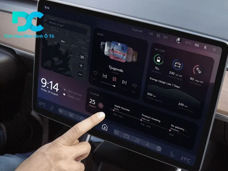 Cách lắp đặt màn hình ô tô có kết nối Apple CarPlay/Android Auto nhanh chóng