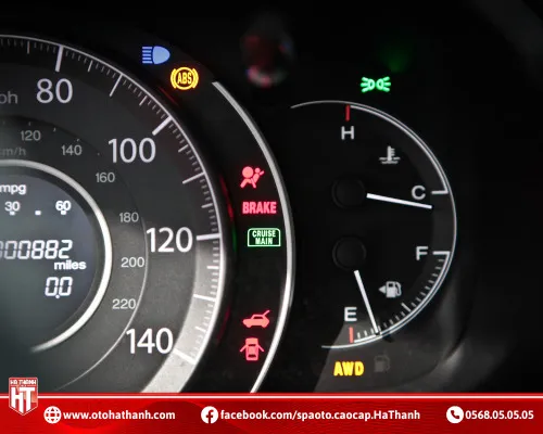 Hệ thống đèn báo lỗi trên bảng taplo ô tô