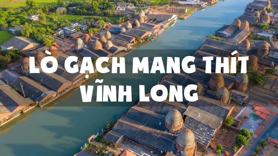 Làng gốm Mang Thít với lò nung truyền thống