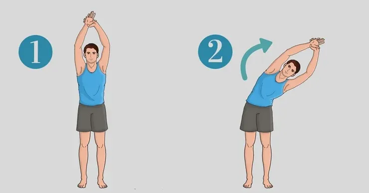 Vận động thể dục nhẹ nhàng tại chỗ giúp xua tan cơn buồn ngủ, làm máu huyết lưu thông và giữ cơ thể tỉnh táo