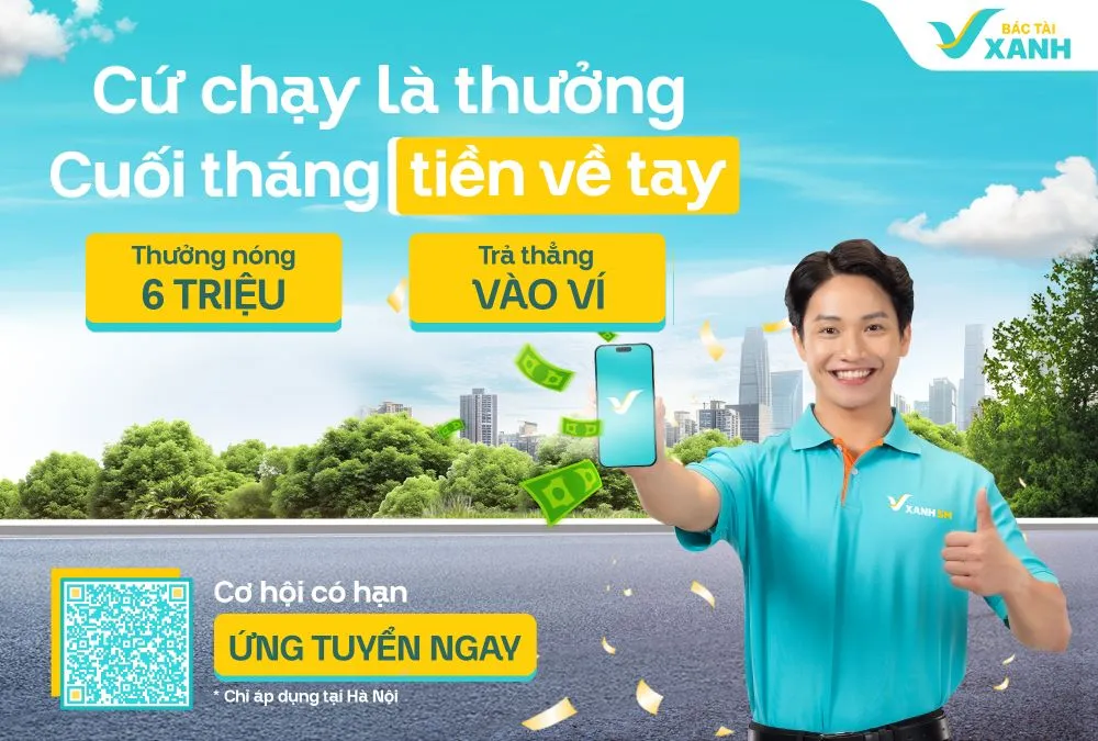 Thu nhập của tài xế taxi Xanh SM rất rõ ràng và minh bạch (Ảnh: Xanh SM)