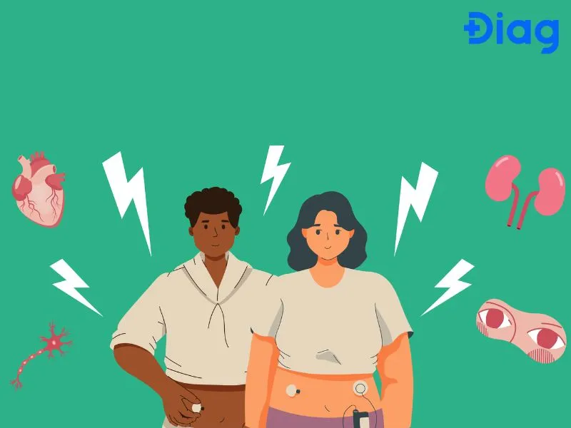 Thời gian xuất hiện biến chứng đái tháo đường phụ thuộc vào việc người bệnh kiểm soát đường huyết