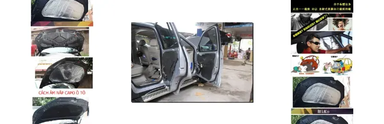 Chi tiết kích thước và thông số kỹ thuật của tấm dán cách âm chống ồn 10mm