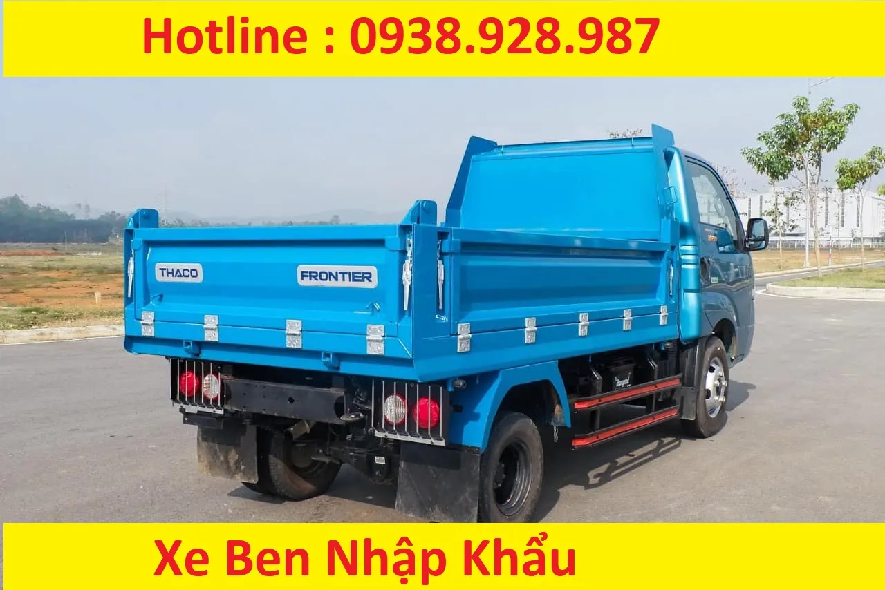 Xe Ben Kia K250B Thùng Thép Gia Cường