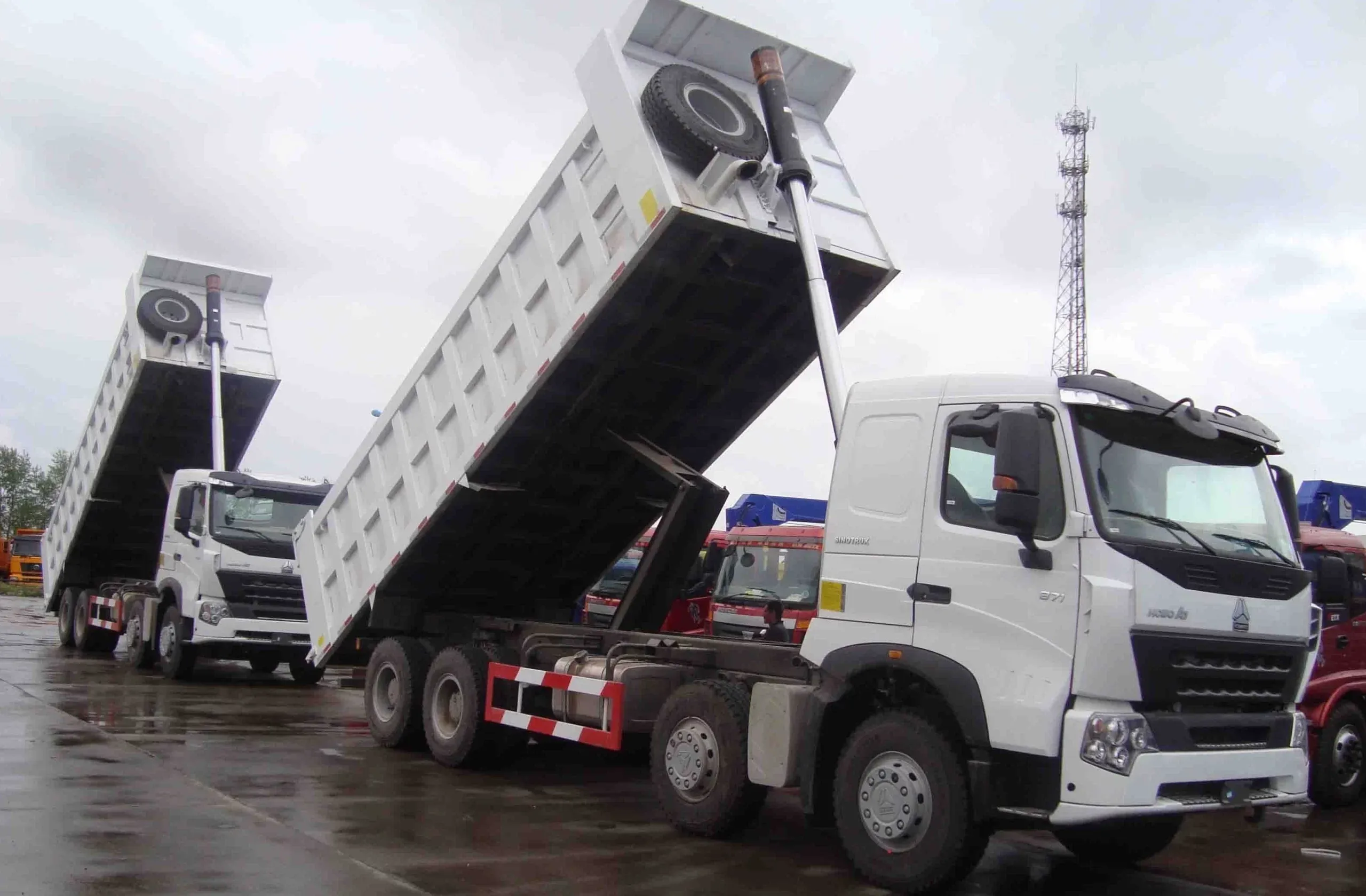 Thùng ben Howo nâng cao