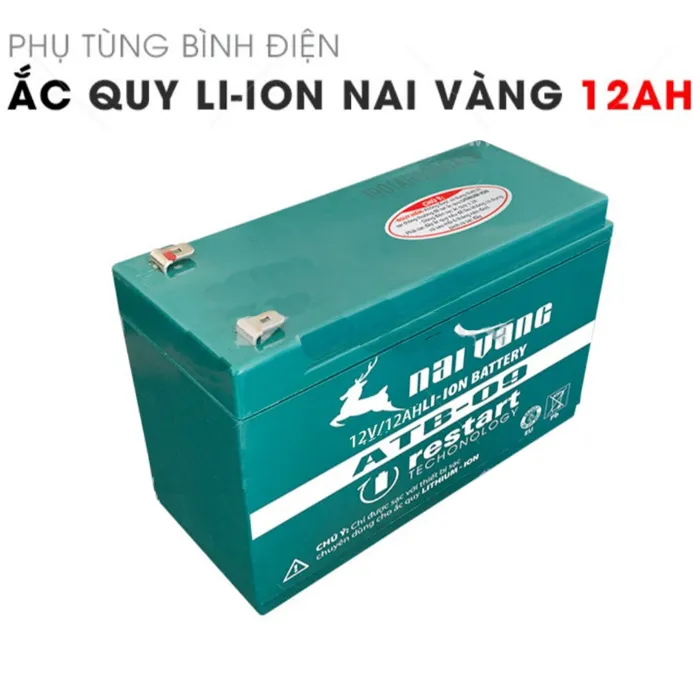 Ắc quy Pin lithium-ion Nai Vàng chất lượng cao
