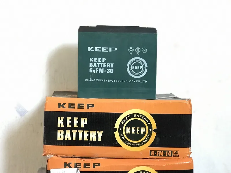 Ắc quy Keep nhập khẩu từ Trung Quốc
